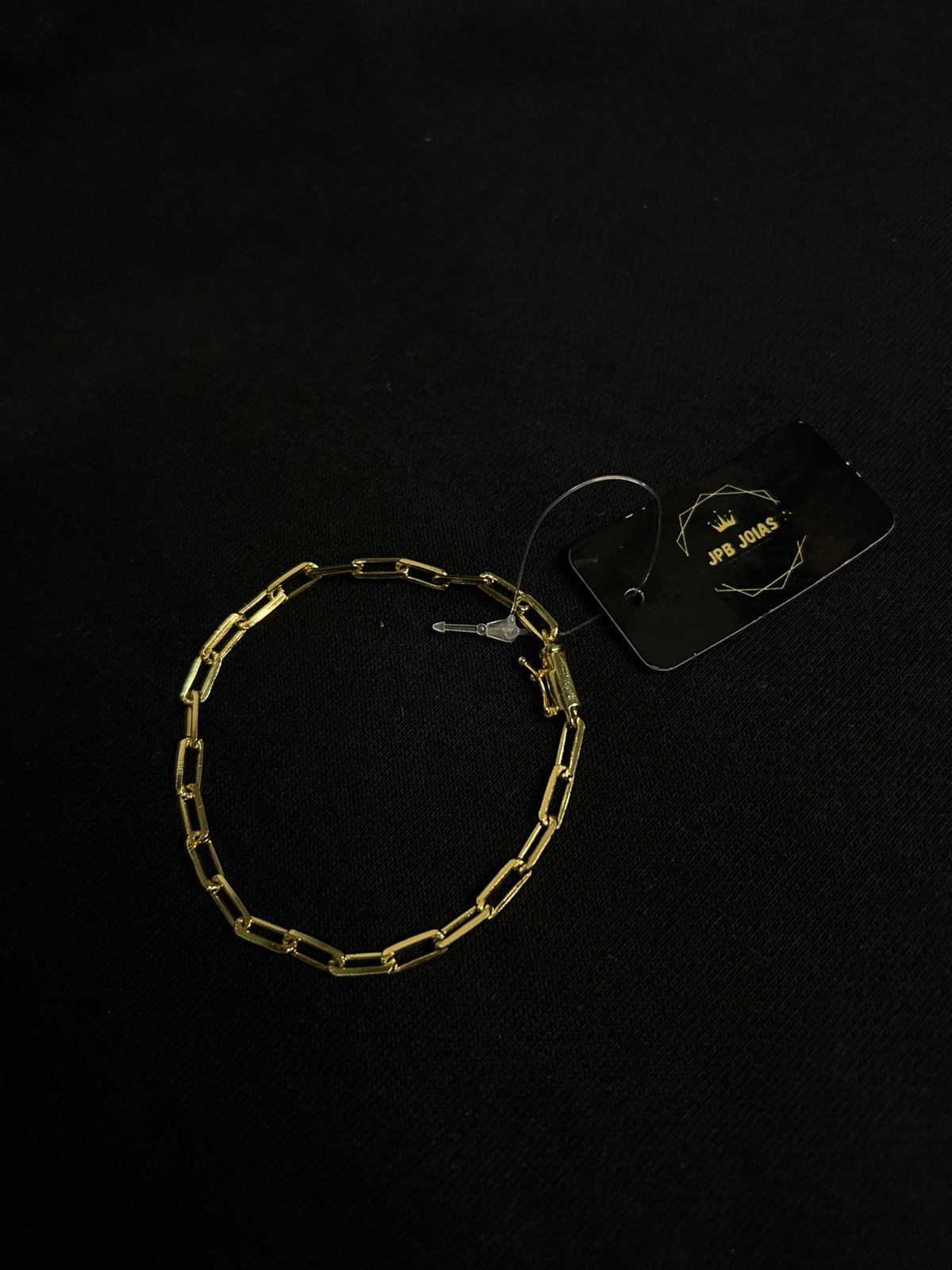 PULSEIRA CADEADO ALONGADO 5MM FECHO BOMBA