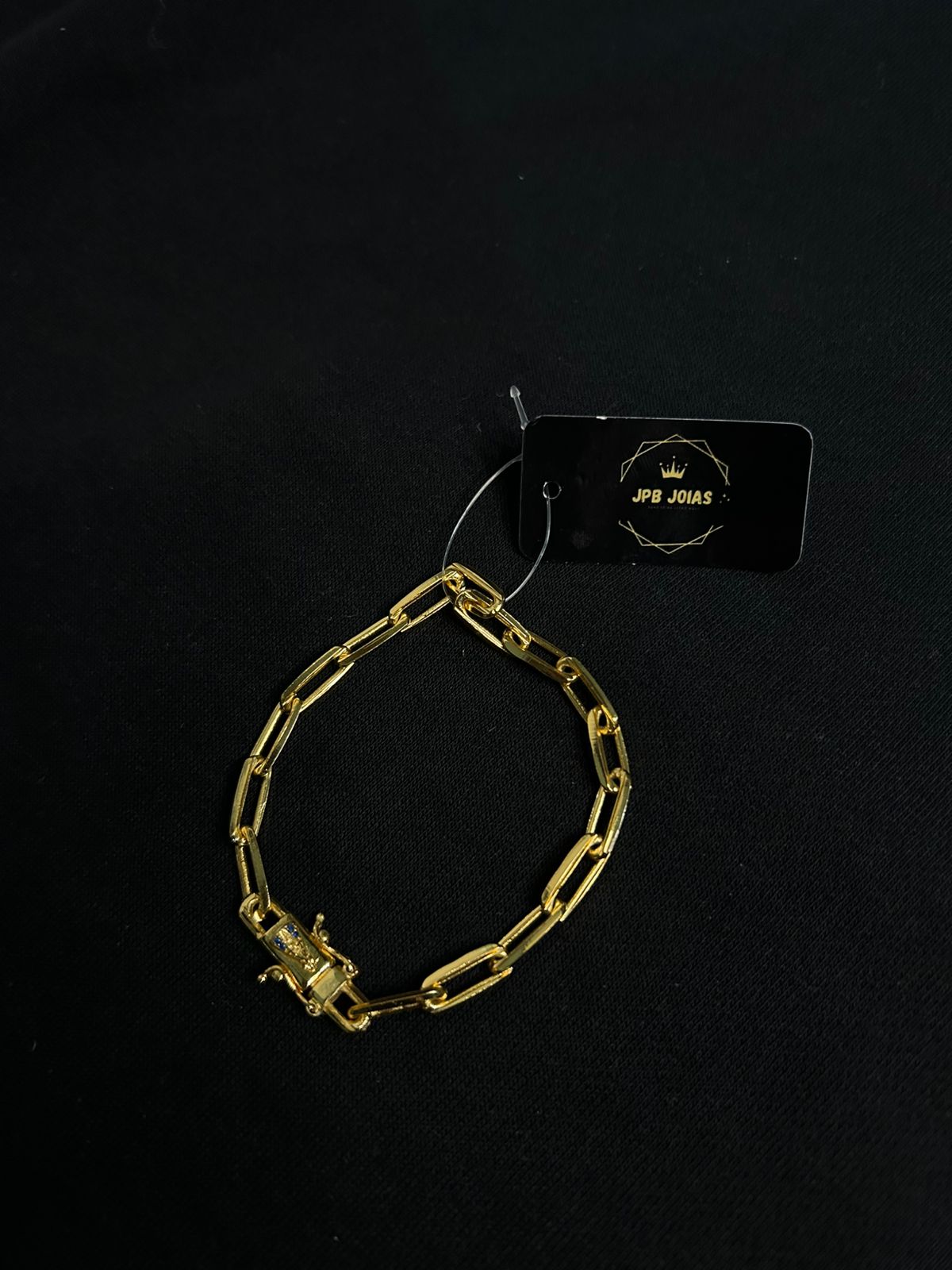 PULSEIRA CADEADO ALONGADO 7MM FECHO NOSSA SENHORA