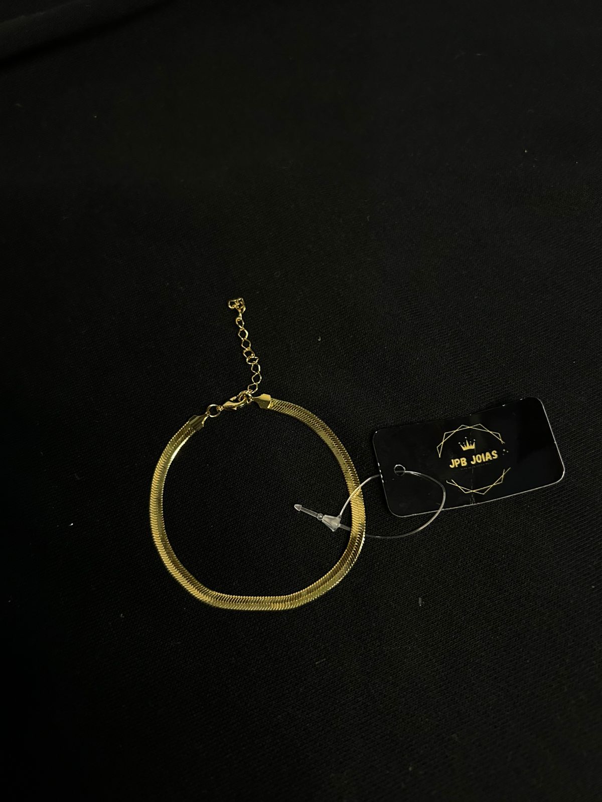 PULSEIRA FEMININA FITA 4MM BANHADA COM EXTENSOR