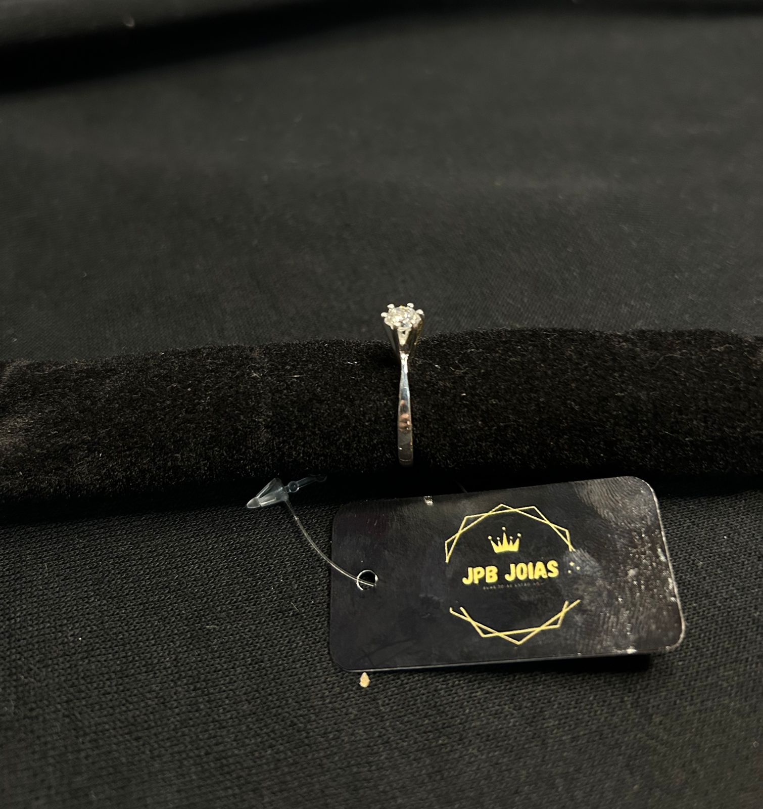 ANEL SOLITÁRIA ZIRCÔNIA COROA