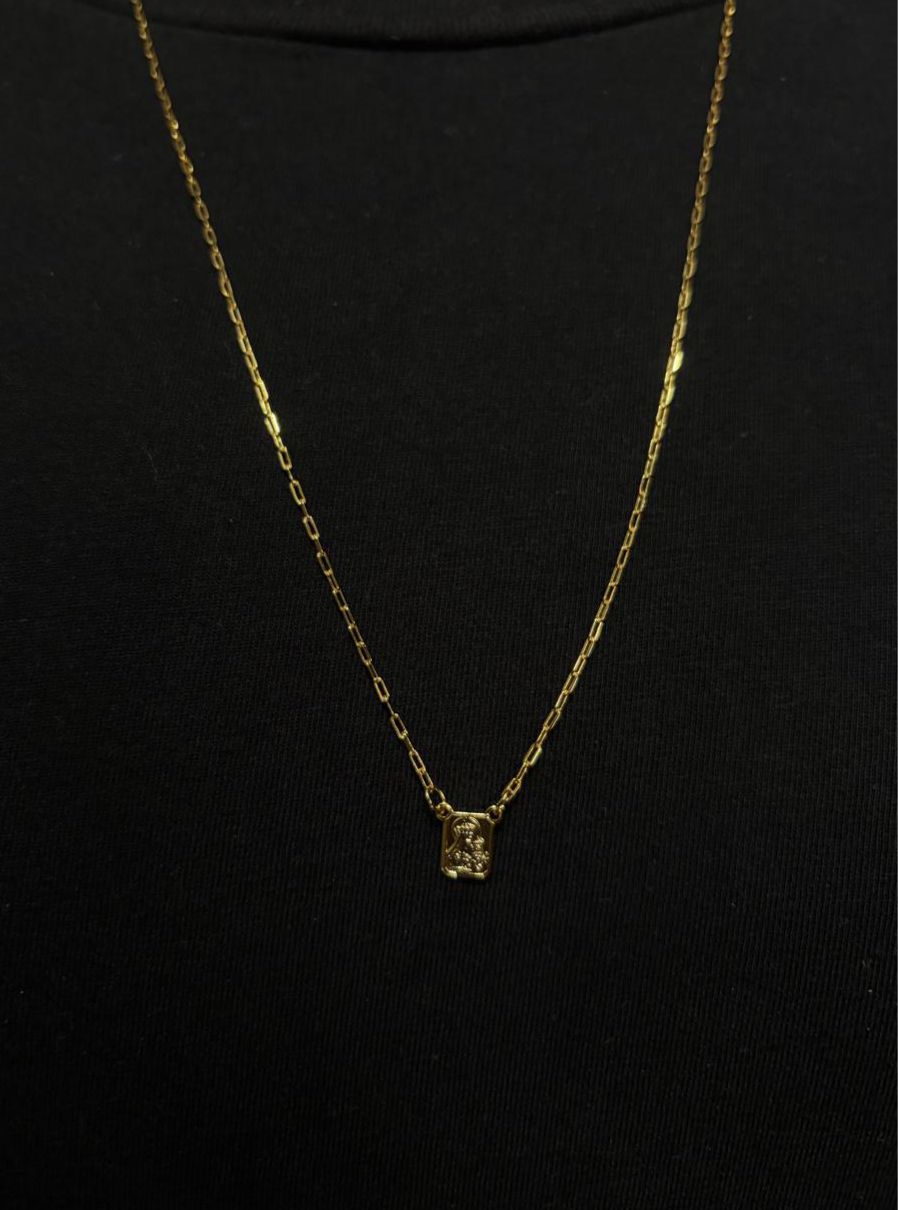 ESCAPULÁRIO CADEADO 1MM NS APARECIDA